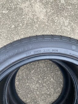 275/40ZR19 101Y Dunlop SP Sport 01A 4mm - 4