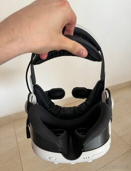 Meta quest 3 (128GB) s BOBOVR popruhem - 4