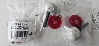 Vypínače k vařici - kotouč regulační šedý 3kusy - 4