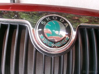 fabia 1 maska kapota oranžová metalíza 9770 - 4