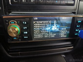Prodám autorádio viz foto LCD displej 4,1 palce ovladač - 4