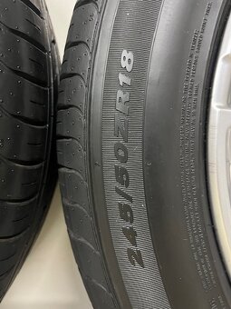 P: ALU KOLA VOLVO 5x108 8X18 ET42 NOVÉ PNEU 245/50/R18 - 4