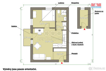 Pronájem bytu 2+kk, 46 m², Zbůch, ul. Brigádnická - 4