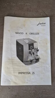 Prodám kávovar Jura Impressa J5 - 4