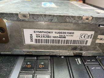 Autorádio Škoda Symphony CD Octavia Superb 1 S1 O1 - 4