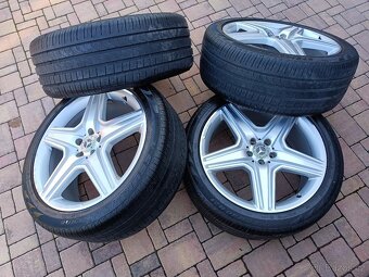 Originál kola Mercedes AMG 21:GL,ML,R + letni pneu - 4