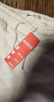 Dámské krémové tepláky, vel. S - 4