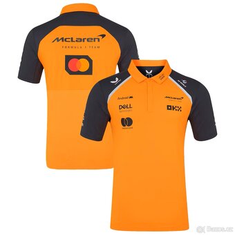 Polokošile - týmové polo tričko McLaren F1 2025 nové - 4