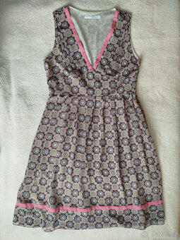 barevné šaty s růžovými pásky, zn.Amaranto - 4