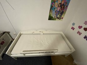 Dětská  postel ikea,+matrace a rošt - 4