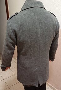 Kabát šedý – vel. 52 - 4