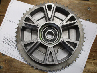 Rozeta ČZ 175,180,250,350/472, JAWA 350/632,634,638,639,640 - 4