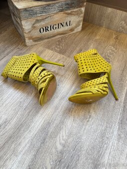 Jimmy Chooo kotníkové boty na podpatku, originál - 4