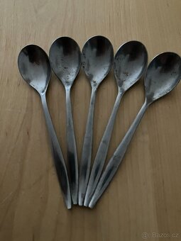 Lžičky stříbrné a Rostex - 4