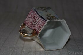 Porcelánový hrnek starožitný 2 - 4