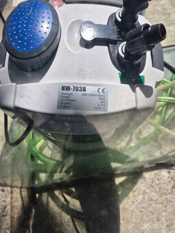 Aquarium + SUNSUN HW-703B vnější filtr s UV lampou - 4