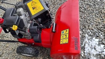 Kvalitní sněhová / sněžná fréza MTD 611 - 4