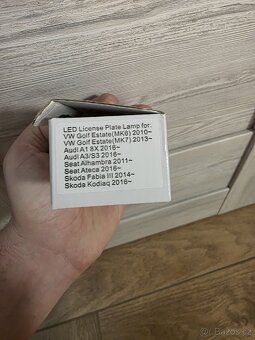 Svetlo SPZ Audi Škoda  Seat VW 2ks - 4