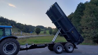 Traktorový návěs,Přívěs,Vlek za Traktor,Vlečka,Dumper 16t - 4
