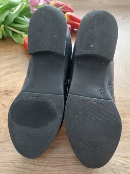 Vel. 38 Lasocki kožené kotníkové boty - 4