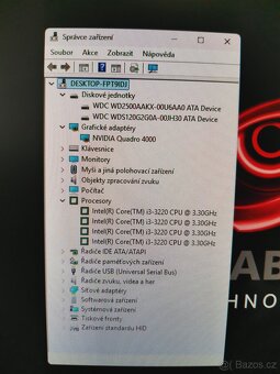 INTEL I3-3220, 4GB DDR3,NVIDIA Quadro 4000 2GB DDR5,SSD +HDD - 4