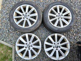 ALU kola,sada, model HELSINKI,originál,215/55 R17,5x112,TOP - 4