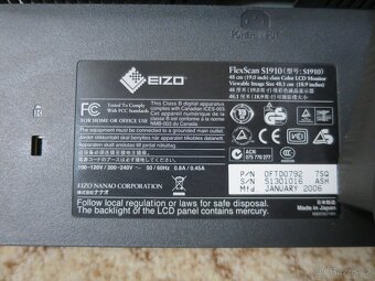 Monitor Eizo FlexScan S1910 - 4