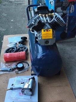 Prodám NEPOUŽITÝ 2-pístový kompresor Einhell BT-AC 400/50 +p - 4