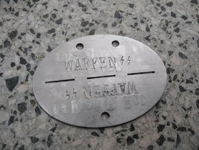 repro Identifikační známky Erkennungsmarke Wehrmacht - 4