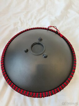 BeatRise 9 Notes 14 Inch Handpan Drum in Key D Minor (Black) - 4
