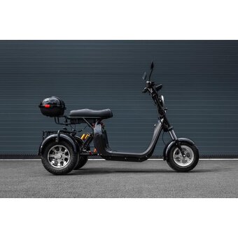 Elektrická tříkolka Leramotors C5, černá - 4