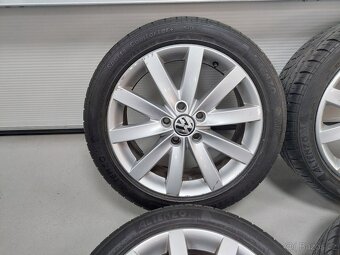 17'' original VW kola PORTO + pneu 225/45, letní - 4