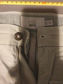 Světlé kalhoty M&S Regular - 4
