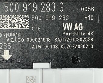 Řídící jednotka PDC 5Q0919283G Škoda Fabia 3 r.v. 2020 - 4