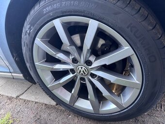 Originál alu r18 Monterey, nové letní pneu 235/45/18 - 4