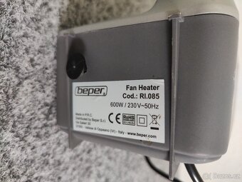 Teplovzdušný ventilátor Beper - 4