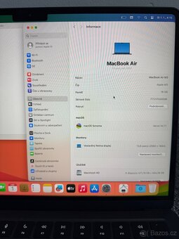 NOVÝ APPLE MACBOOK AIR 2024 13.6” M3/16GB RAM/512GB,ZÁRUKA - 4