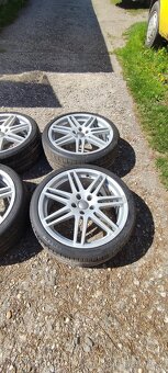 Repasované ALU kola 5x112 8Jx19 , letní pneu 235/35 R19 - 4