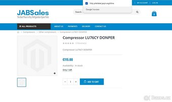 funkční kompresor z lednice, motor lednice - 4