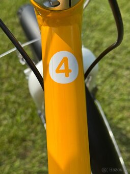 Dětské kolo WOOM 4 – Výborný stav,Barva žlutá - 4