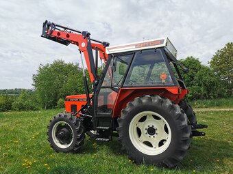 ZETOR 6245 S ČELNÍM NAKLADAČEM S TP A SPZ - 4