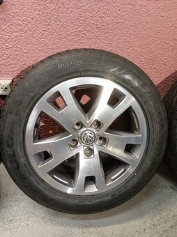 Originál sada disků VW T5 T6 / Amarok – Atacama 17" 5x120 - 4
