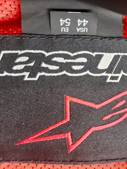 Kožená buunda na moto Alpinestars - 4