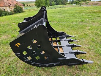 Prosévací lžíce se zuby, 150cm s upínáním S70 - 4