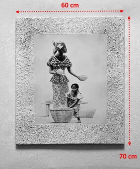 Plastický obraz - Afrika - 4