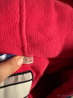 Zimní teplá hezká kombinéza vel.98 - 4