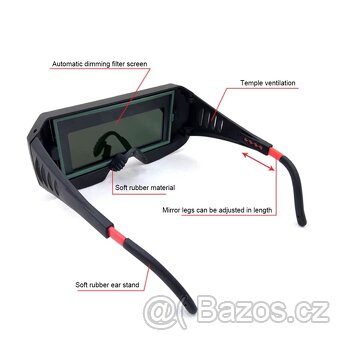 Svařovací brýle s automatickým stmíváním - 4