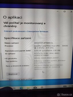 HP Pocitac , Windows 10 ,4 gb ram ddr3 - 4