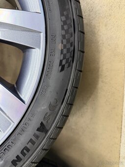 Prodám alu kola +letní pneu - 4