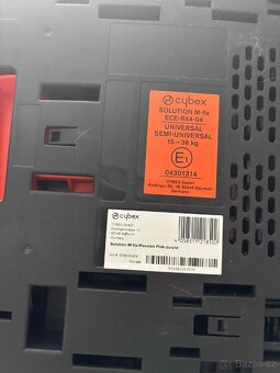 Autosedačka Cybex Gold Solution M-Fix - 4